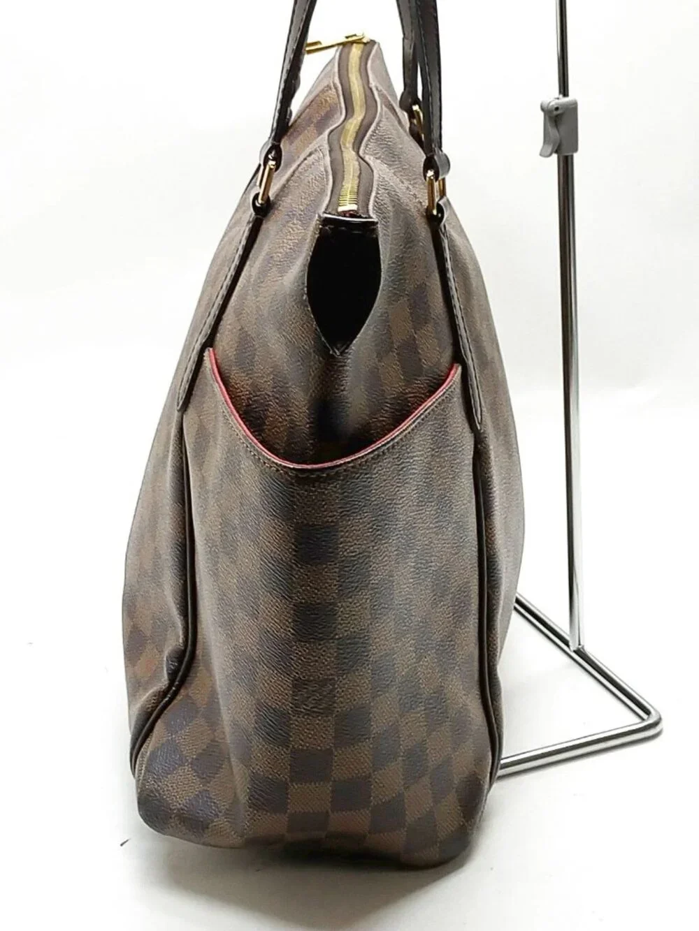 Authentic Louis Vuitton Totally MM Damier Ebene Tote Bag